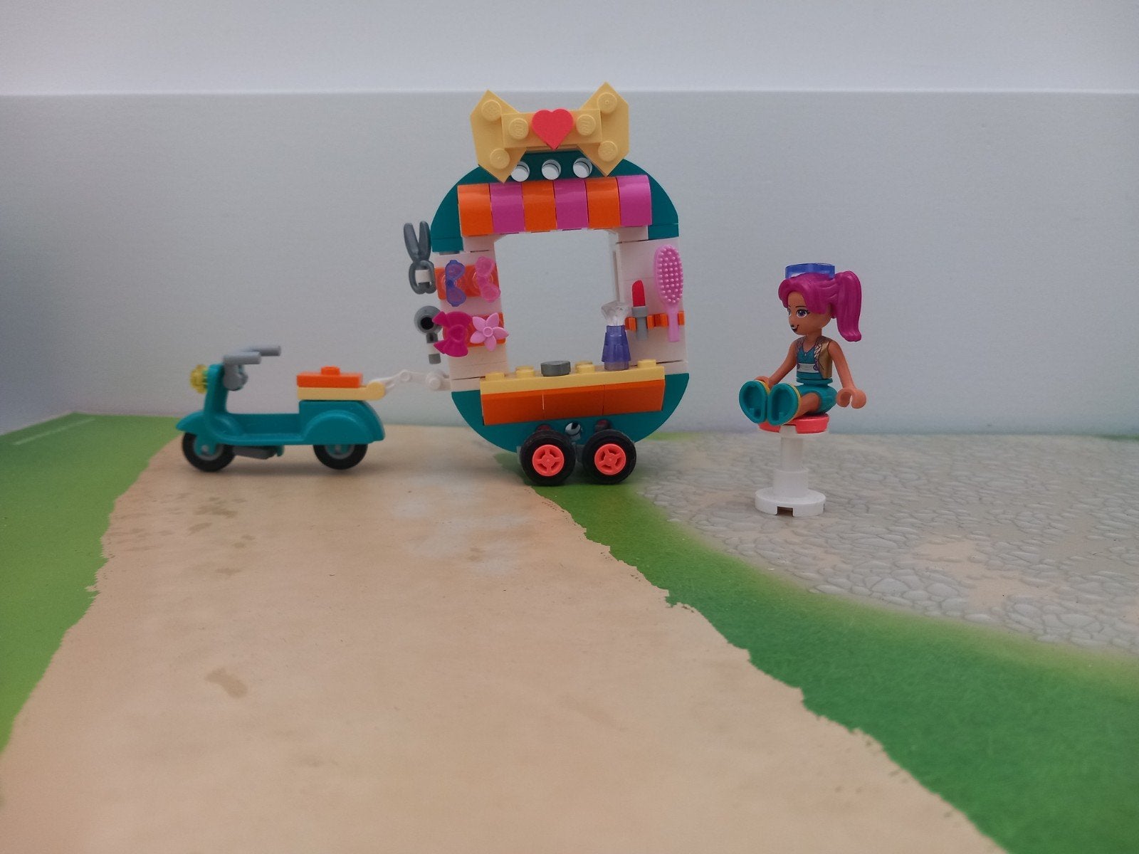 Lego friends kraampje 41719, Ophalen of Verzenden, Gebruikt