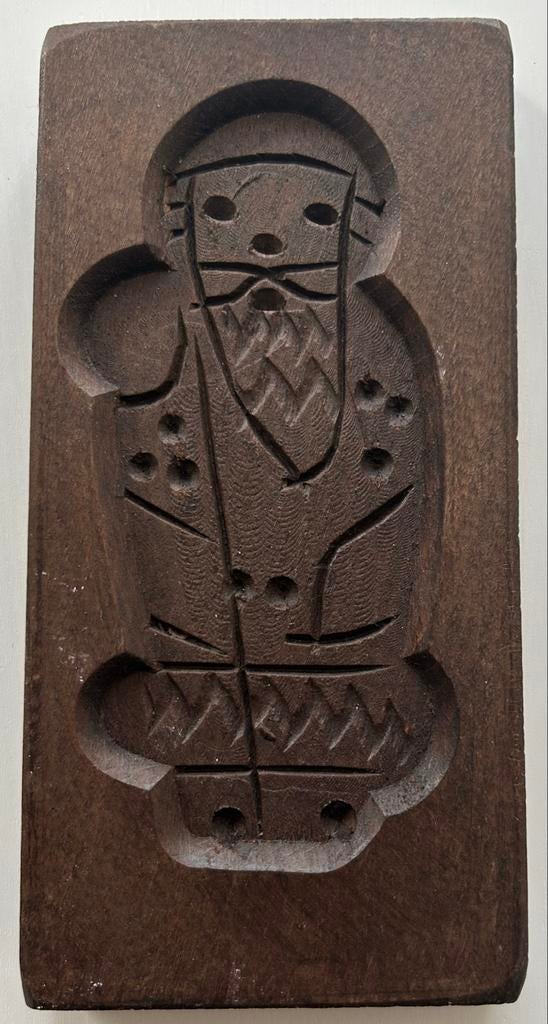 Antieke Speculaasplank - Origineel Handgestoken, Ophalen of Verzenden