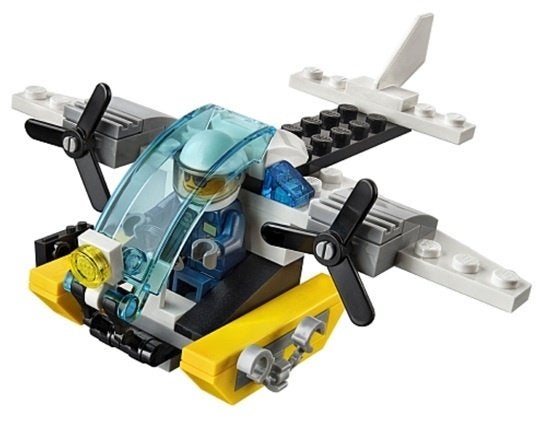 Lego Town City Police 30346 Prison Island Helicopter Polybag, City, Nieuw, Ophalen of Verzenden, Complete set