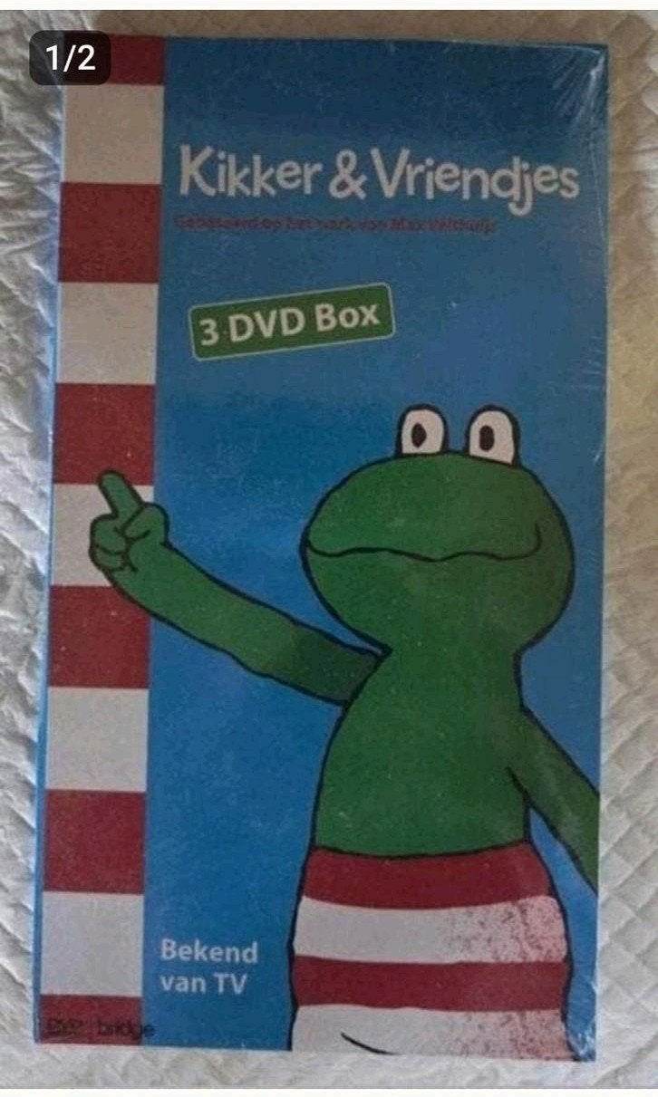 Kikker en Vriendjes  - 3-DVD (nieuw), Alle leeftijden, Ophalen of Verzenden, Nieuw in verpakking, Nederlands