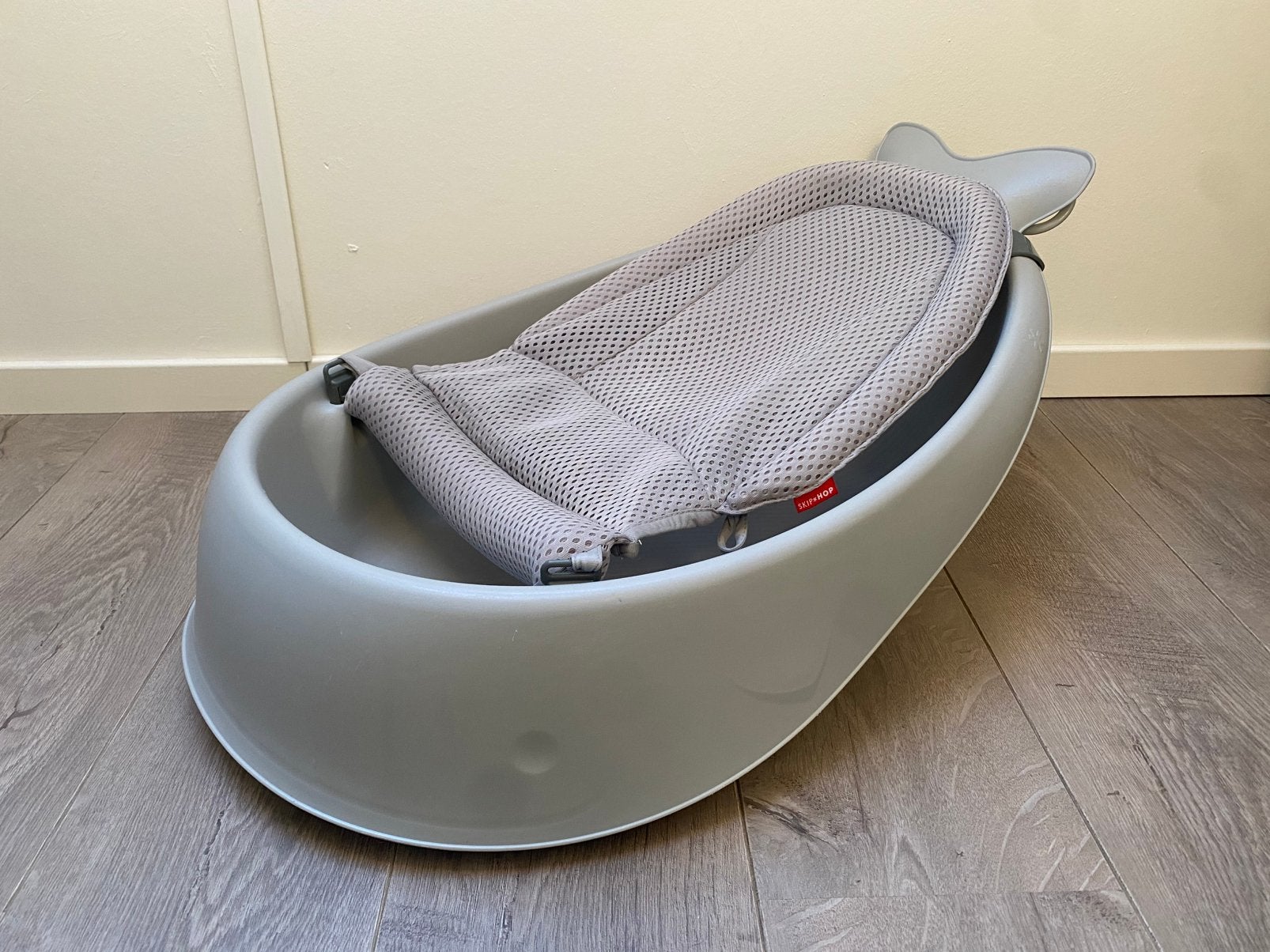 Baby badje Skip Hop  Moby Smart Sling 3-Stage, Ophalen, Zo goed als nieuw, Badje, Overige merken