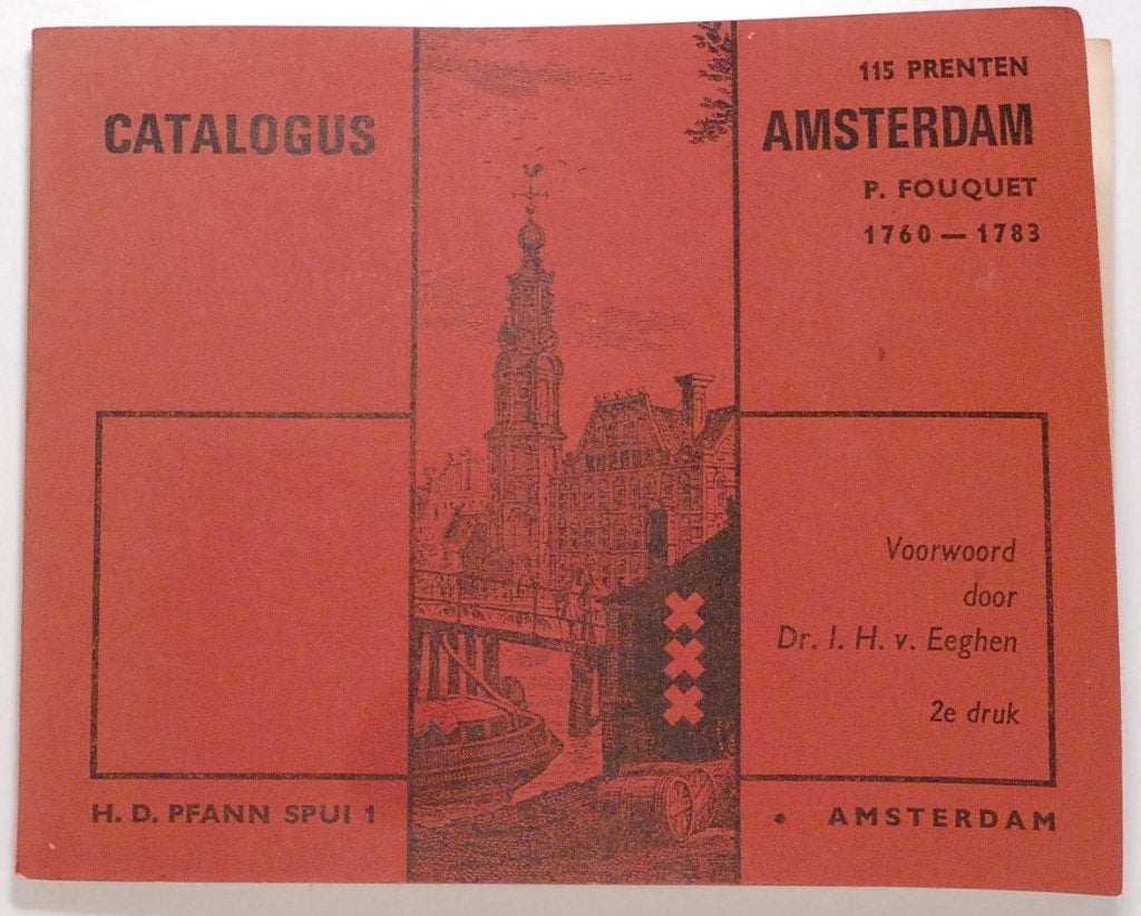 Catalogus 115 Prenten Amsterdam P. Fouquet 1760-1783, Gelezen, Ophalen of Verzenden, P. Fouquet, 17e en 18e eeuw