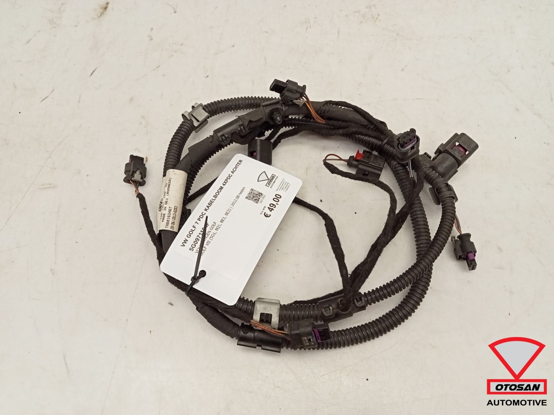 VW Golf 7 PDC Kabelboom 4xPDC Achter 5G0971104F, Gebruikt, Volkswagen, Volkswagen AG, Berliner Ring 2
38440  Wolfsburg, DE