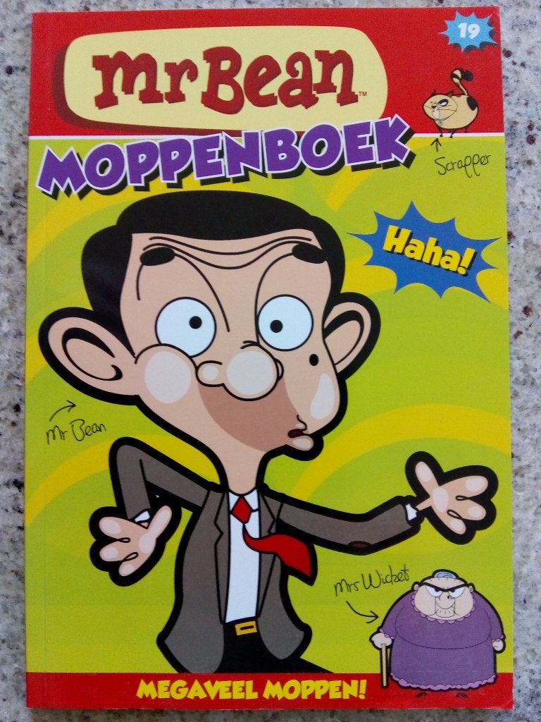 Mr Bean moppenboek nummer 19 (kat) (w), Ophalen of Verzenden, Gelezen, Moppen