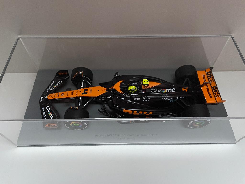 Lando Norris Spark 1:18 Mc Laren MCL60 Japan 2023, Ophalen of Verzenden, Nieuw, Auto, Overige merken