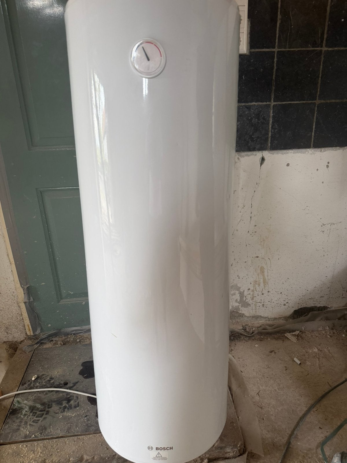 Bosch Tronic 2102T 150 liter elektrische boiler, Ophalen, 100 liter of meer, Boiler, Minder dan 3 jaar oud