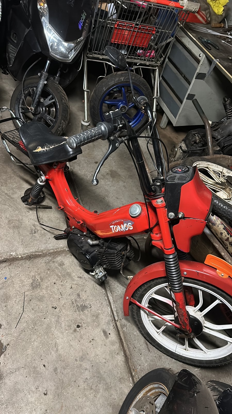 Tomos project, Ophalen, Gebruikt, Standard