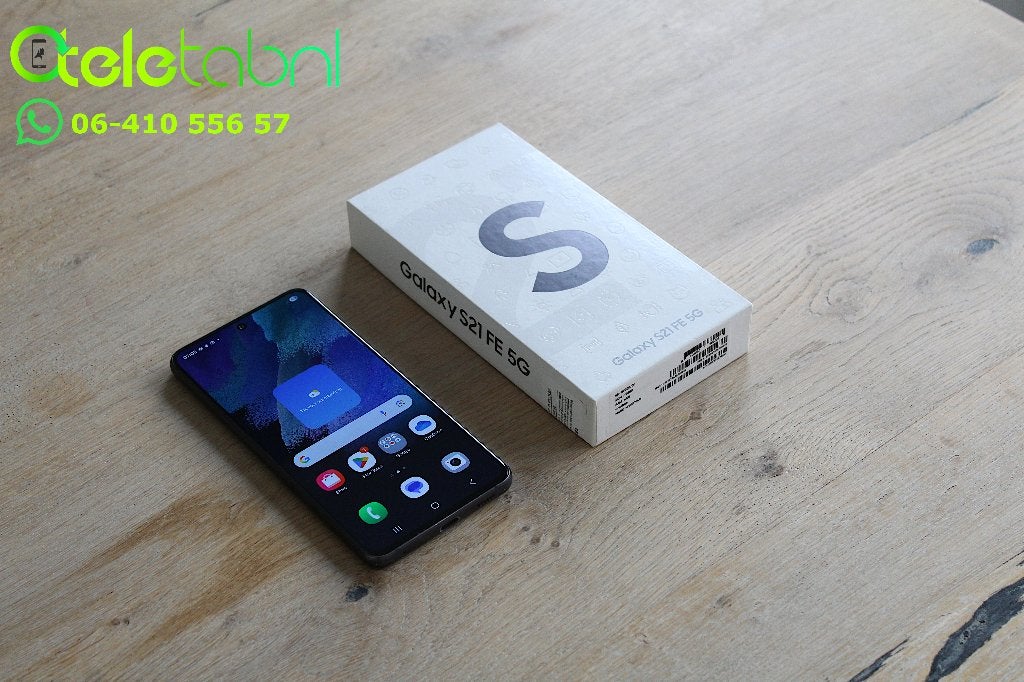 Samsung Galaxy S21 FE 5G - 128GB - Dual Sim - Graphite, Samsung, Gebruikt, Zwart, Touchscreen