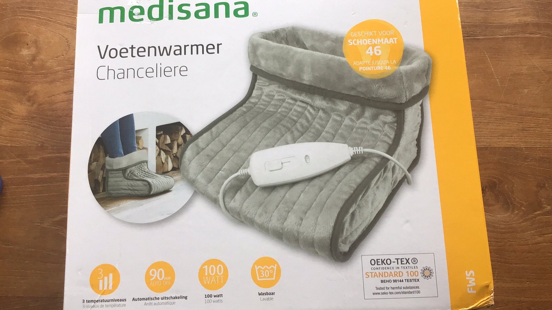 Medisana voetverwarmer FWS, 12,50, Ophalen of Verzenden, Zo goed als nieuw, Overige typen
