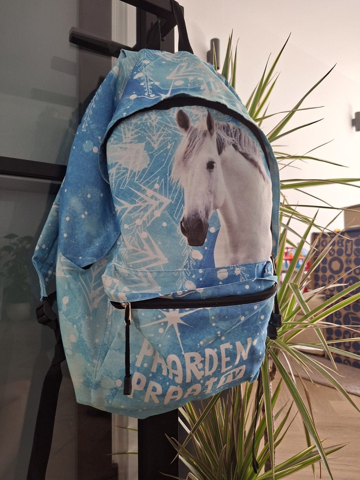 Te koop: Rugzak Paarden Praat TV, Ophalen of Verzenden, Blauw, Rugtas