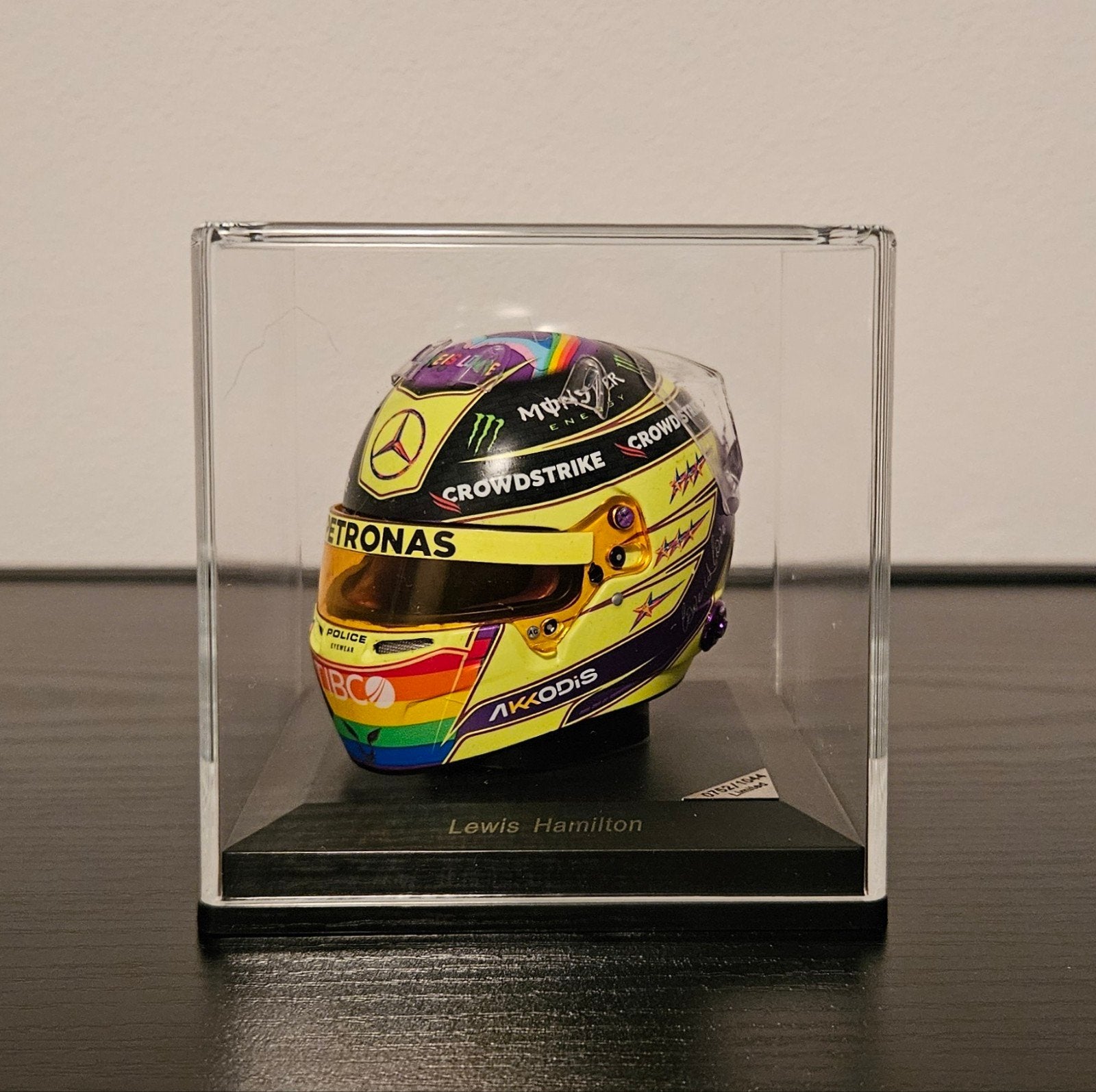 F1 Lewis Hamilton 2022 Canada helm schaal 1:5, Ophalen of Verzenden, Nieuw, Formule 1