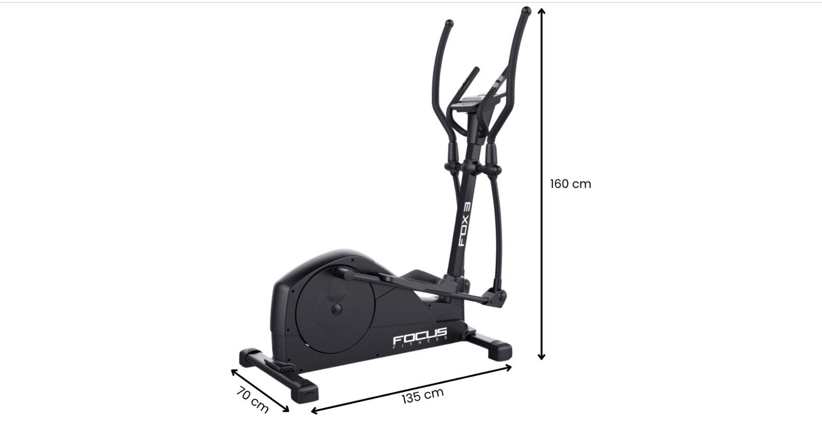 Zo goed als nieuwe crosstrainer - Fit worden!, Ophalen, Zo goed als nieuw, Armen, Crosstrainer