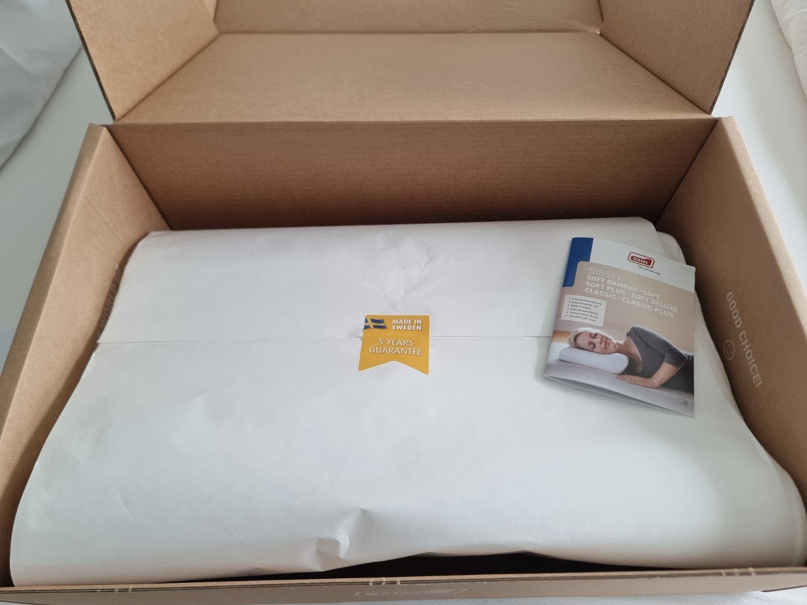 Sissel Classic orthopedisch kussen Nieuw, Huis en Inrichting, Slaapkamer | Beddengoed, Ophalen of Verzenden, Nieuw, Eenpersoons