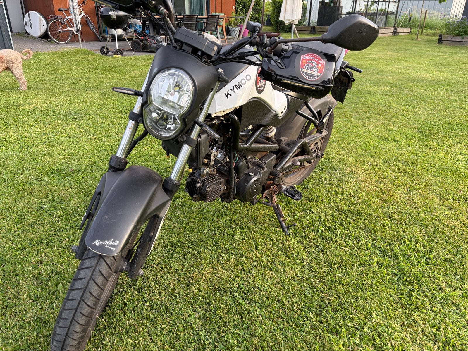 Kymco K-Pipe - Sportieve 50cc bromfiets, Fietsen en Brommers, Brommers | Overige merken, Ophalen, Gebruikt, Maximaal 45 km/u, 4 versnellingen