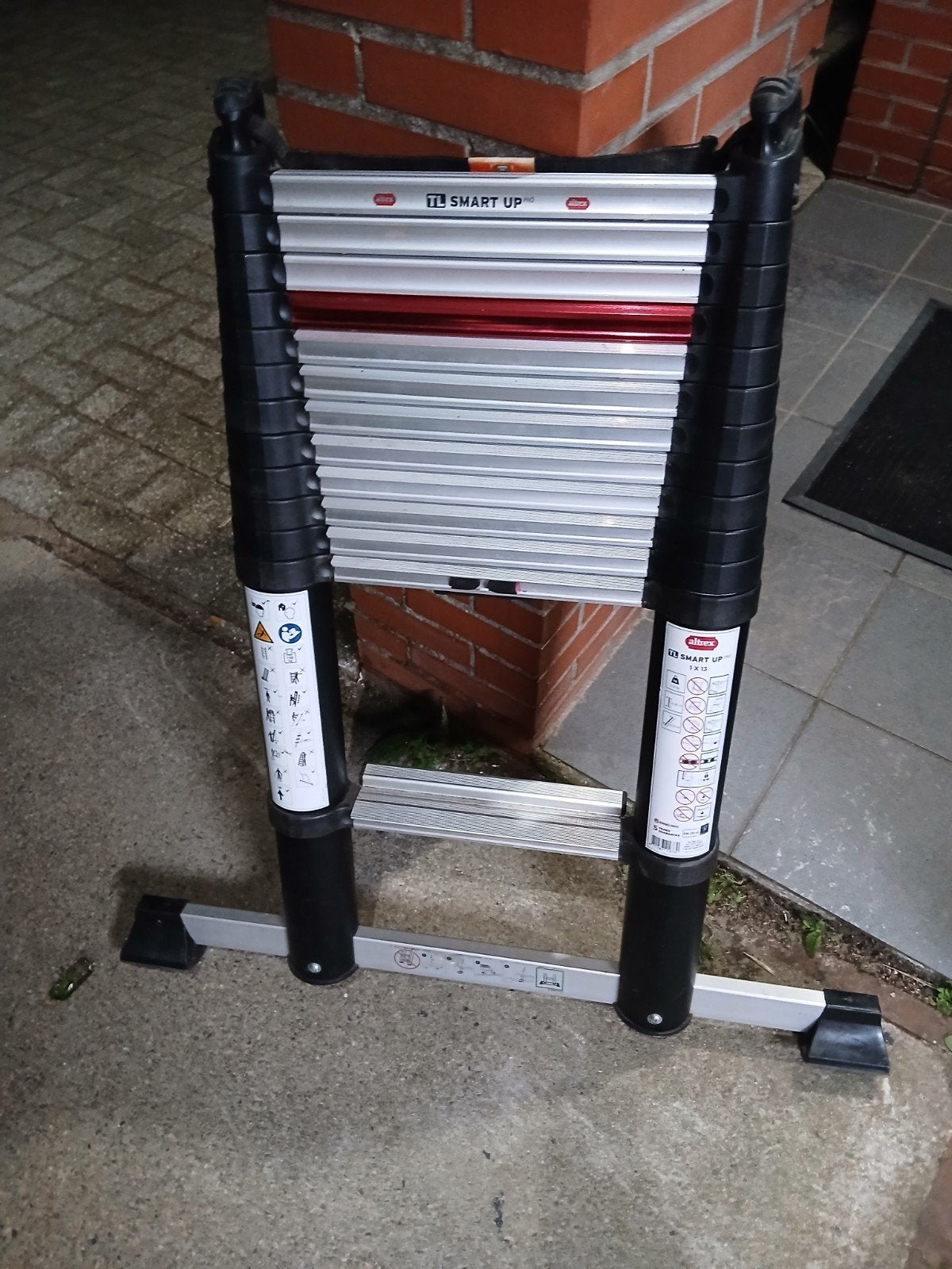 Altrex TL Smart Up Pro Telescoopladder - 1x13 sporten, Ophalen, Zo goed als nieuw, Ladder, Opvouwbaar of Inschuifbaar