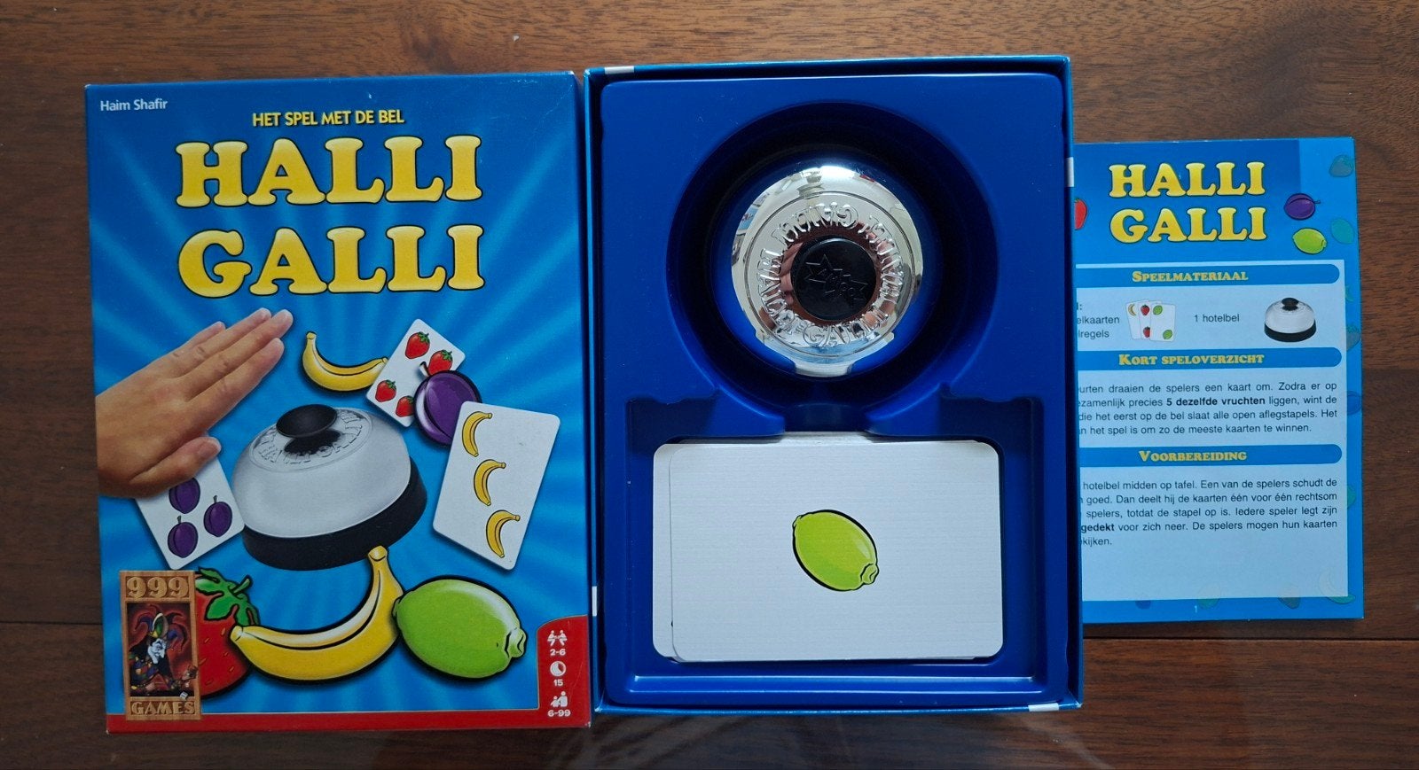 Halli galli compleet, Hobby en Vrije tijd, Ophalen of Verzenden, Zo goed als nieuw