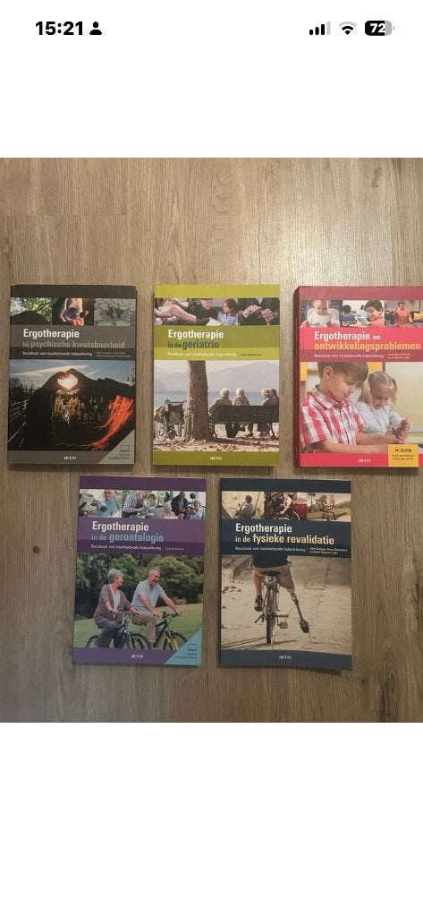 Boeken Ergotherapie, Boeken, Ophalen, Beta, Nieuw, Niet van toepassing