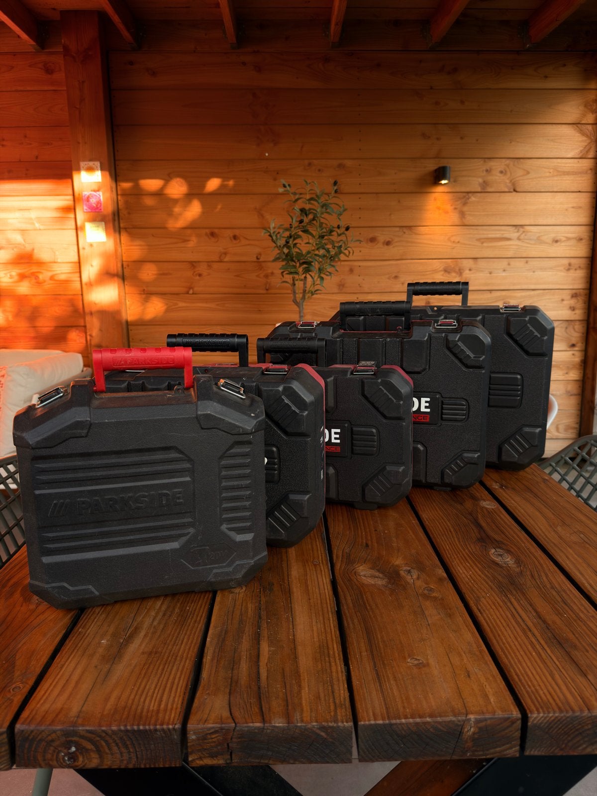 Complete Parkside Performance set incl. lader en 2 accu's, Ophalen, Zo goed als nieuw
