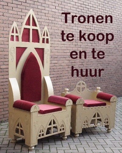 Sinterklaas, paard, troon en decoratie, Diversen, Ophalen of Verzenden, Zo goed als nieuw, X, X