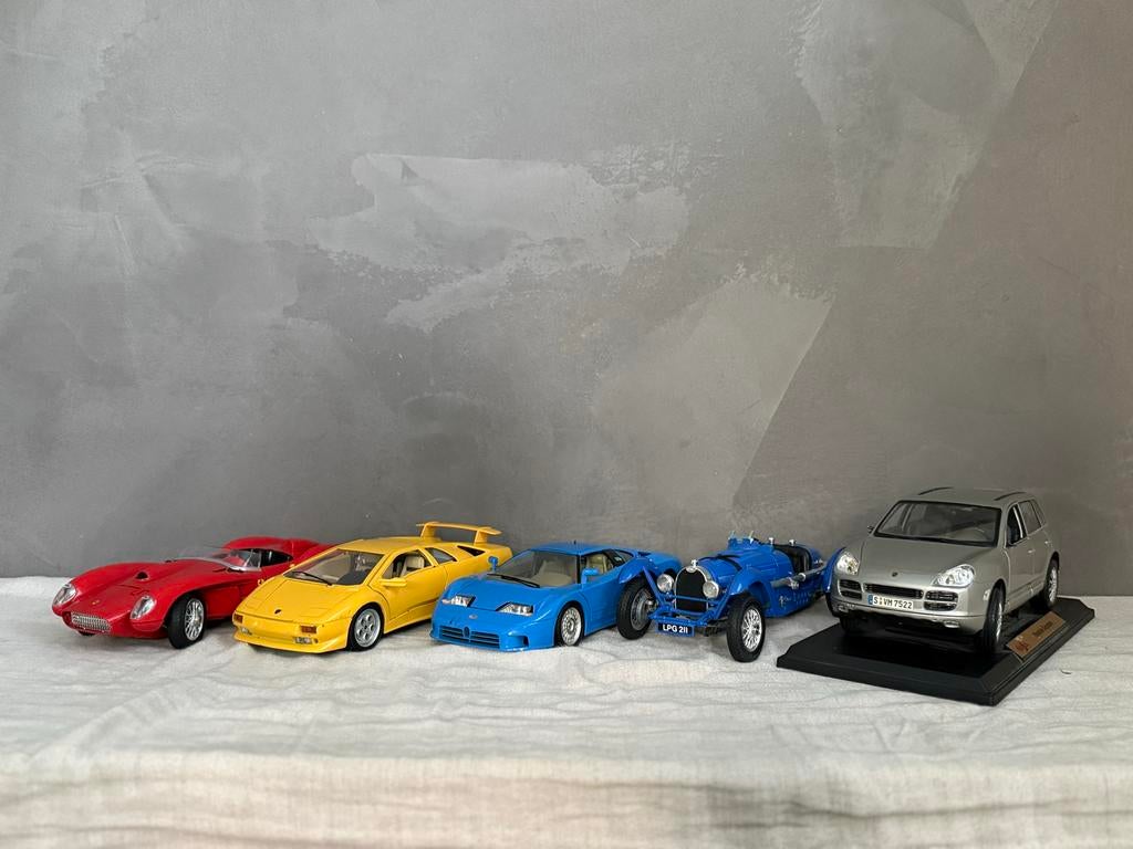 Verzameling modelauto's: 5 unieke schaalmodellen, Ophalen of Verzenden, Zo goed als nieuw, Auto, Overige merken