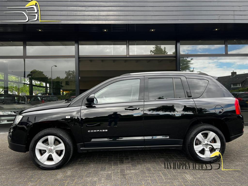 Jeep Compass 2.0 Sport / apk 6-2027, 450 kg, Gebruikt, Zwart, Zwart