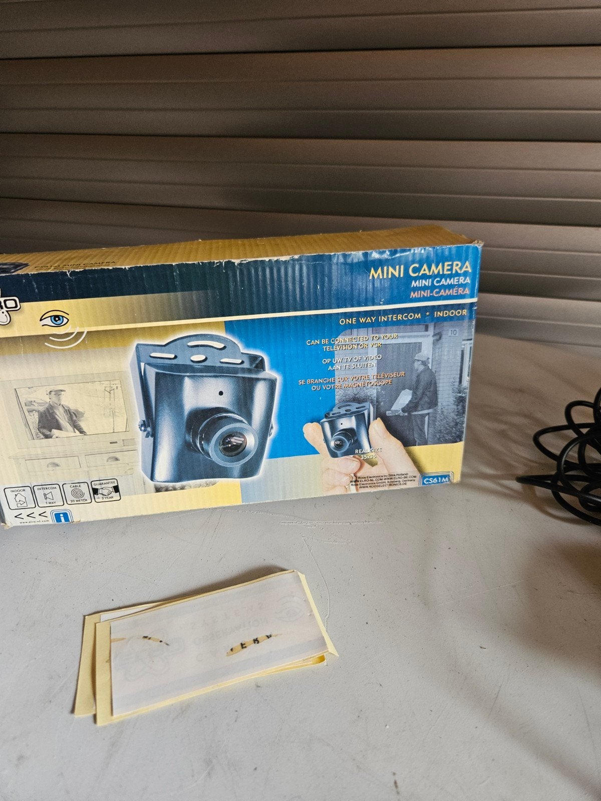 Elro CS61M Mini Camera - Binnencamera met accessoires, Ophalen of Verzenden