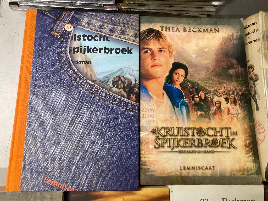 6 boeken van Thea Beckman o.a. Kruistocht in spijkerbroek, Boeken, Ophalen of Verzenden, Gelezen, Thea Beckman, Fictie