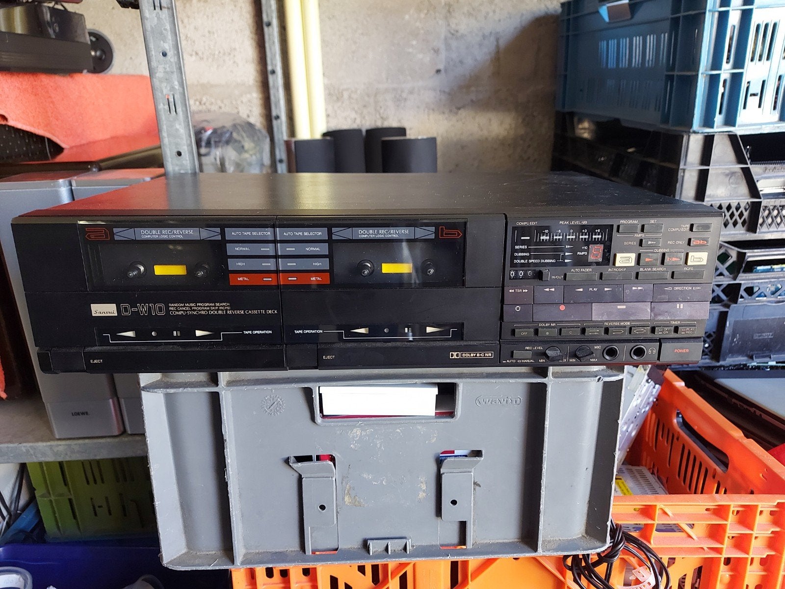 cassette deck sansui d-w10, Audio, Tv en Foto, Ophalen, Overige merken