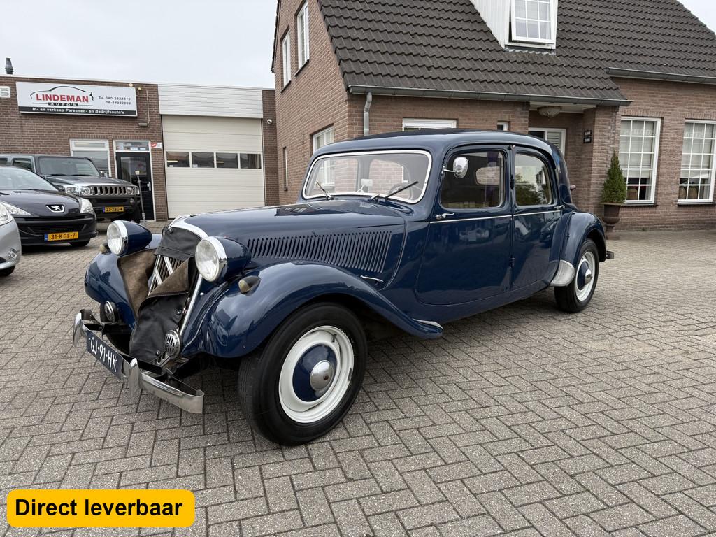 Citroën Traction Avant 11BN Lange deuren + armsteunen (1955, Auto's, Voorwielaandrijving, Stof, Beige, Overige carrosserieën