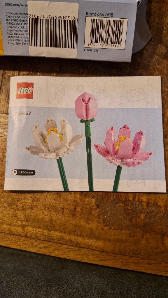 LEGO 40647 Lotus Flowers, Ophalen, Gebruikt, Overige thema's, Lego