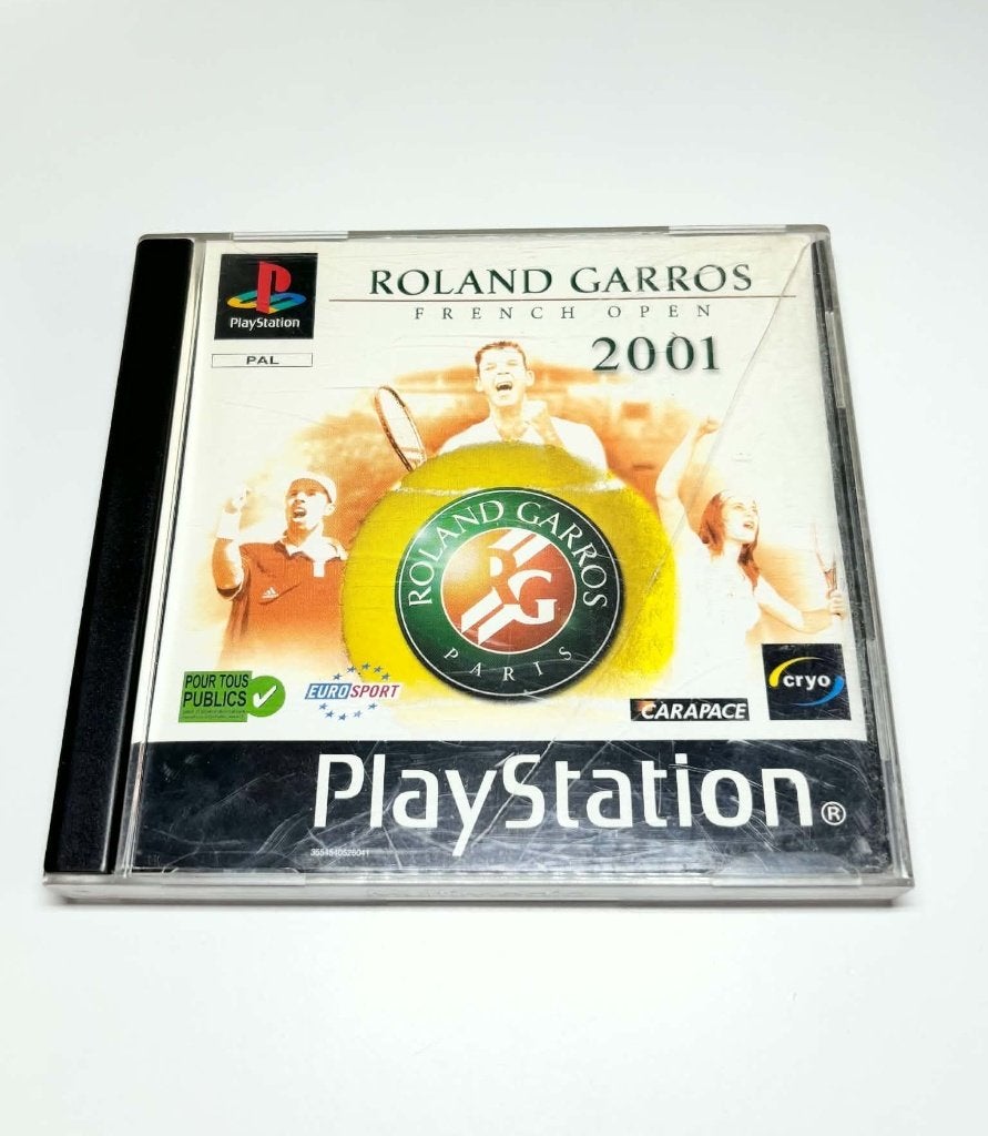 Roland Garros 2001 PlayStation 1 Ps1, Spelcomputers en Games, Games | Sony PlayStation 1, Gebruikt, 2 spelers, Ophalen of Verzenden