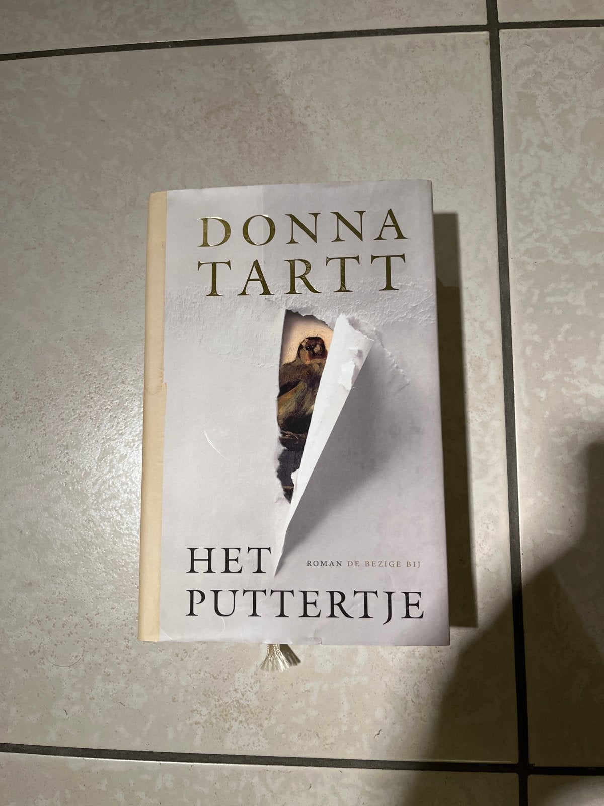 Het puttertje - Donna Tartt (roman), Ophalen of Verzenden, Gelezen, Nederland
