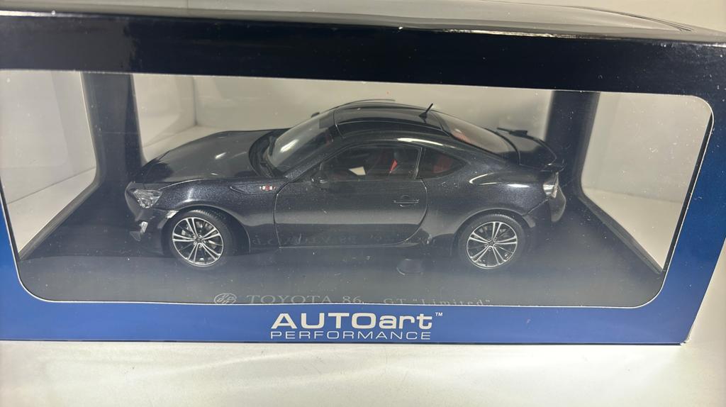 Toyota 86 gt limited autoart 1.18, Ophalen of Verzenden, Autoart, A, A