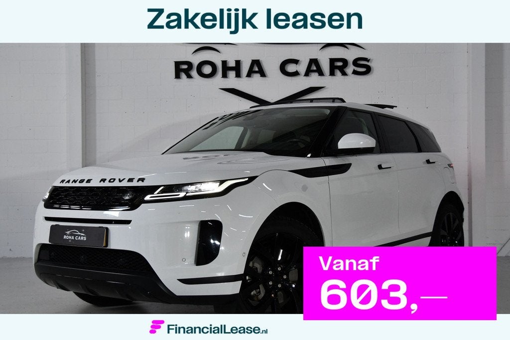 Land Rover Range Rover Evoque P300e AWD SE, Pano, Sideassist, Wit, Bedrijf, Vierwielaandrijving, Hybride Elektrisch/Benzine