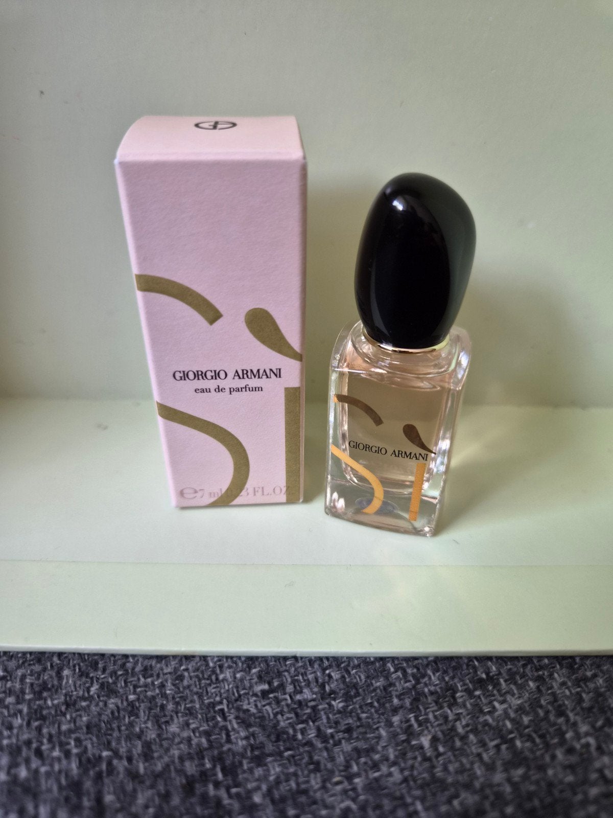 Armani Si eau de parfum miniatuur 7ml, Ophalen of Verzenden