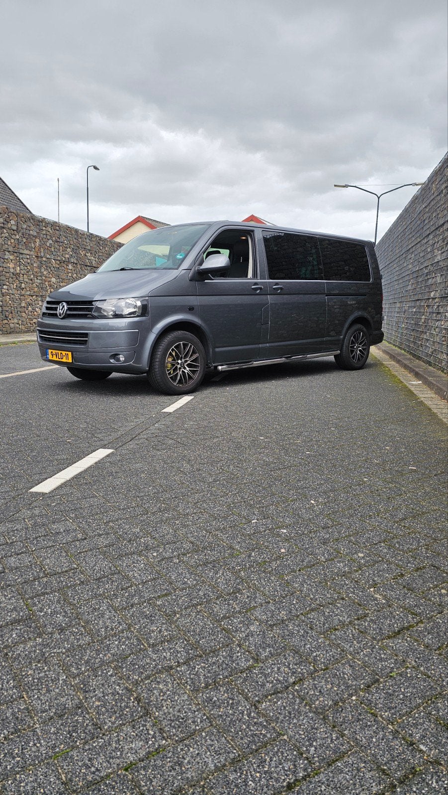 Volkswagen Transporter Bestel 2.0 D 132KW DC AUT 2011, Zwart, 179 pk, USB, Bedrijf
