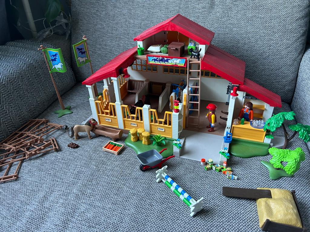 Playmobil Manege 4190, Kinderen en Baby's, Speelgoed | Playmobil, Ophalen, Zo goed als nieuw