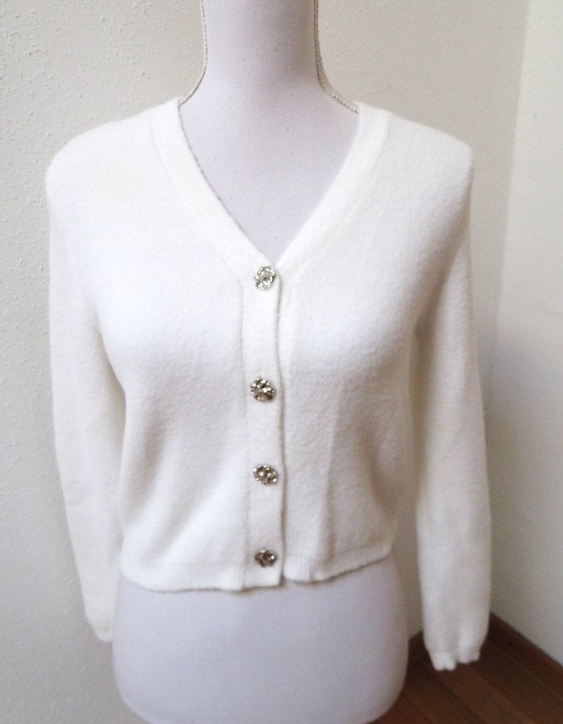B20 Zara apart kort vest wit maat XS 34, Ophalen of Verzenden, Zo goed als nieuw, Maat 34 (XS) of kleiner, Wit