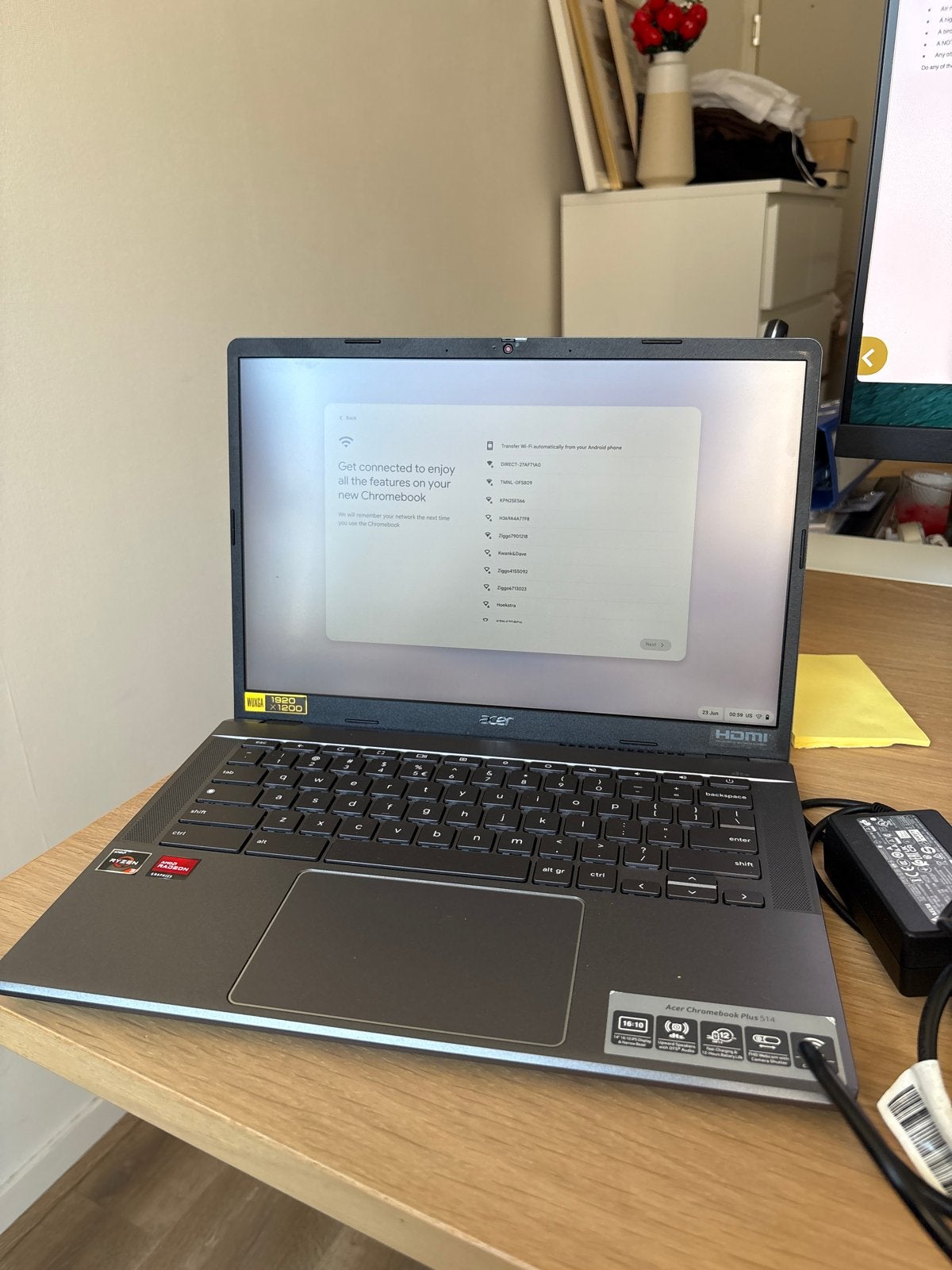 Acer Chromebook Plus 514 - Zo goed als nieuw, 1 jaar garanti, Computers en Software, Chromebooks, 14 inch, Qwerty, 8 GB, Ophalen of Verzenden