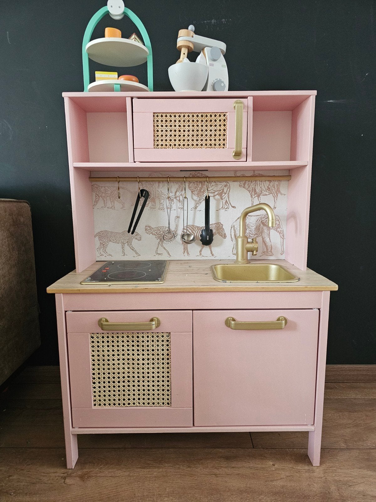 Speelkeuken, Kinderen en Baby's, Speelgoed | Speelkeukens, Ophalen, Zo goed als nieuw, Hout, Speelkeuken-accessoire