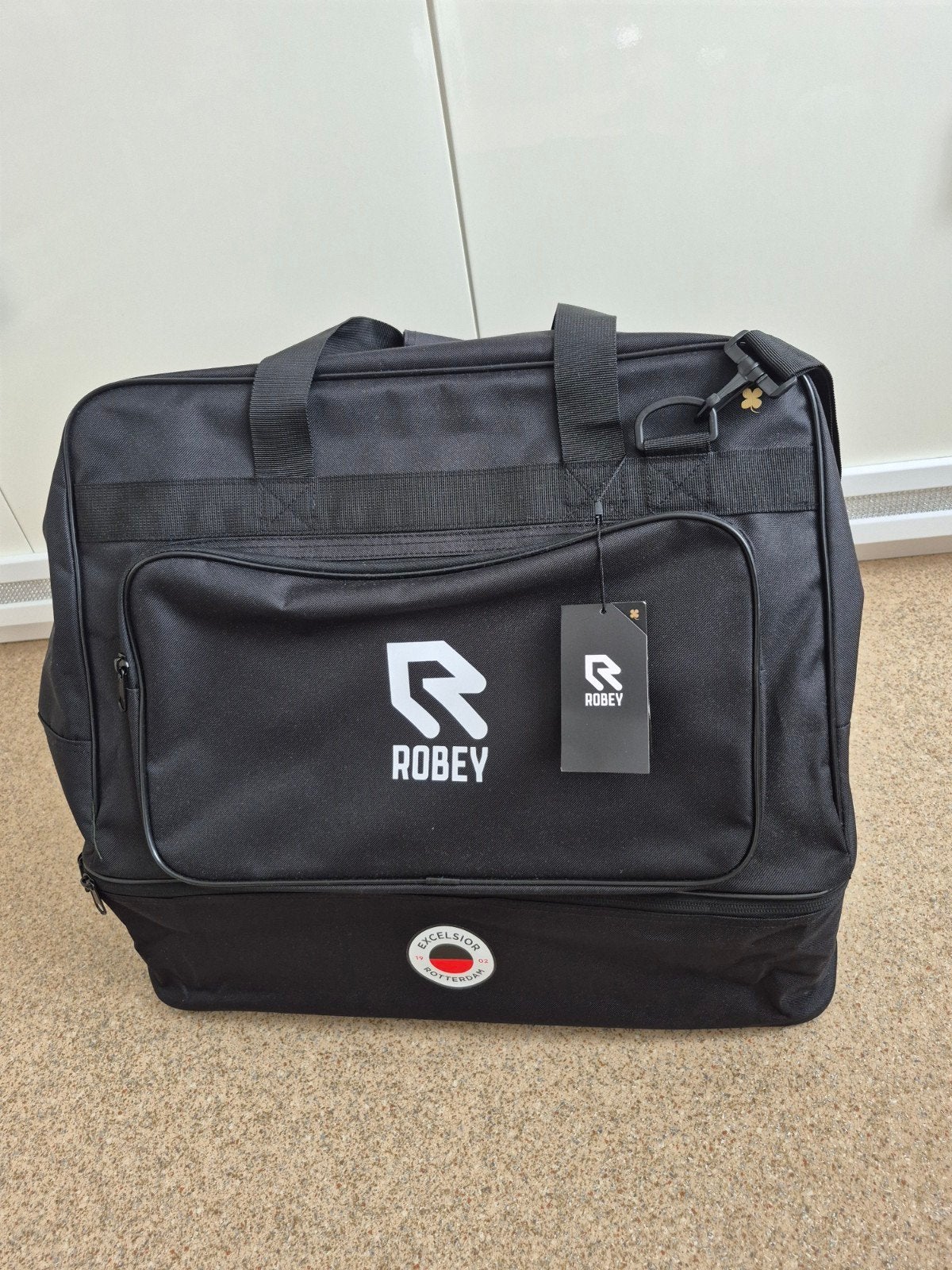 Robey Sporttas Senior Zwart - Nieuw met labels, Nieuw, Overige maten, Ophalen of Verzenden, Algemeen