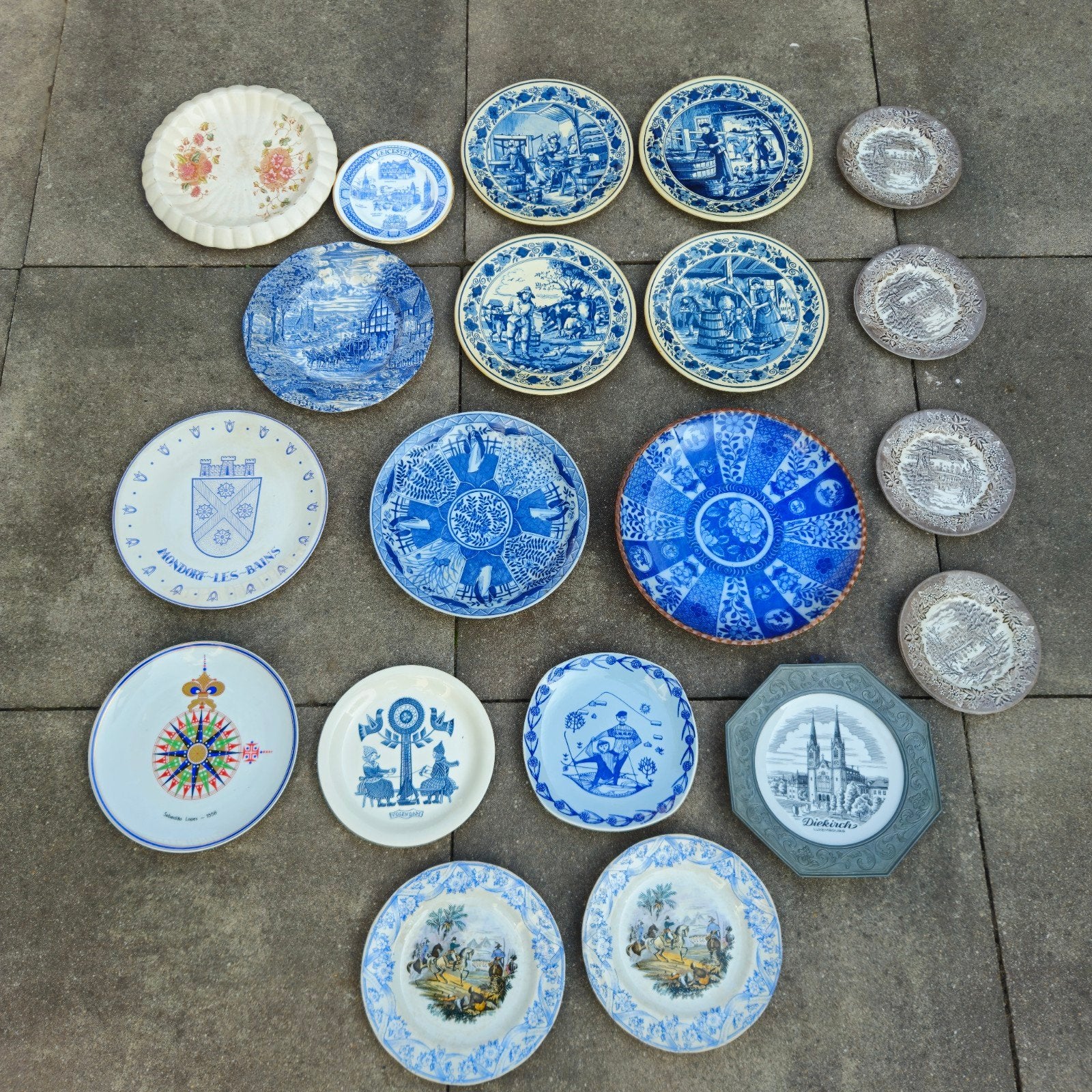 Diverse verzameling decoratieve borden, Ophalen of Verzenden
