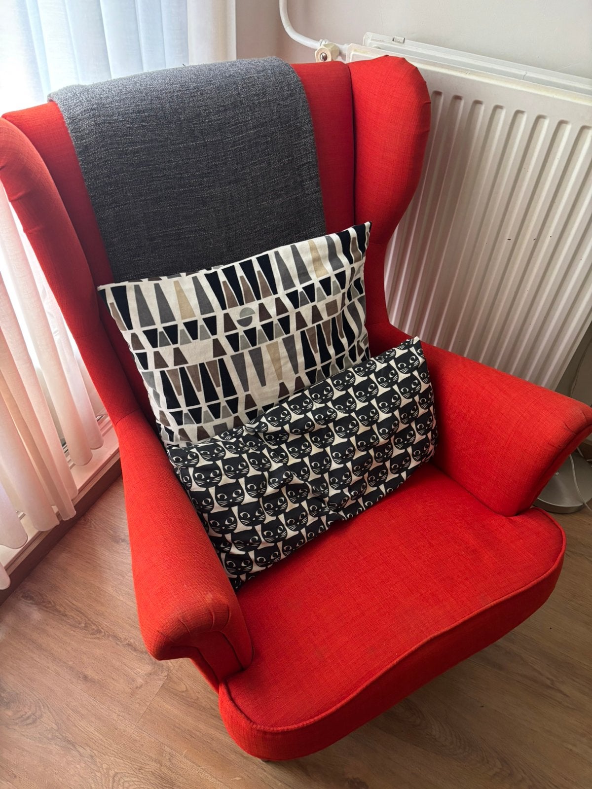 Ikea fauteuil, Huis en Inrichting, Fauteuils, Ophalen, Zo goed als nieuw, 75 tot 100 cm, 50 tot 75 cm