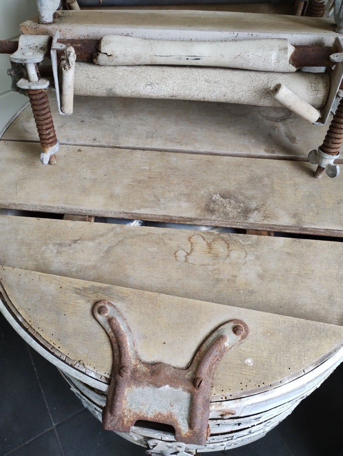 oude wasmachine, brocant/vintage, Antiek en Kunst, Ophalen