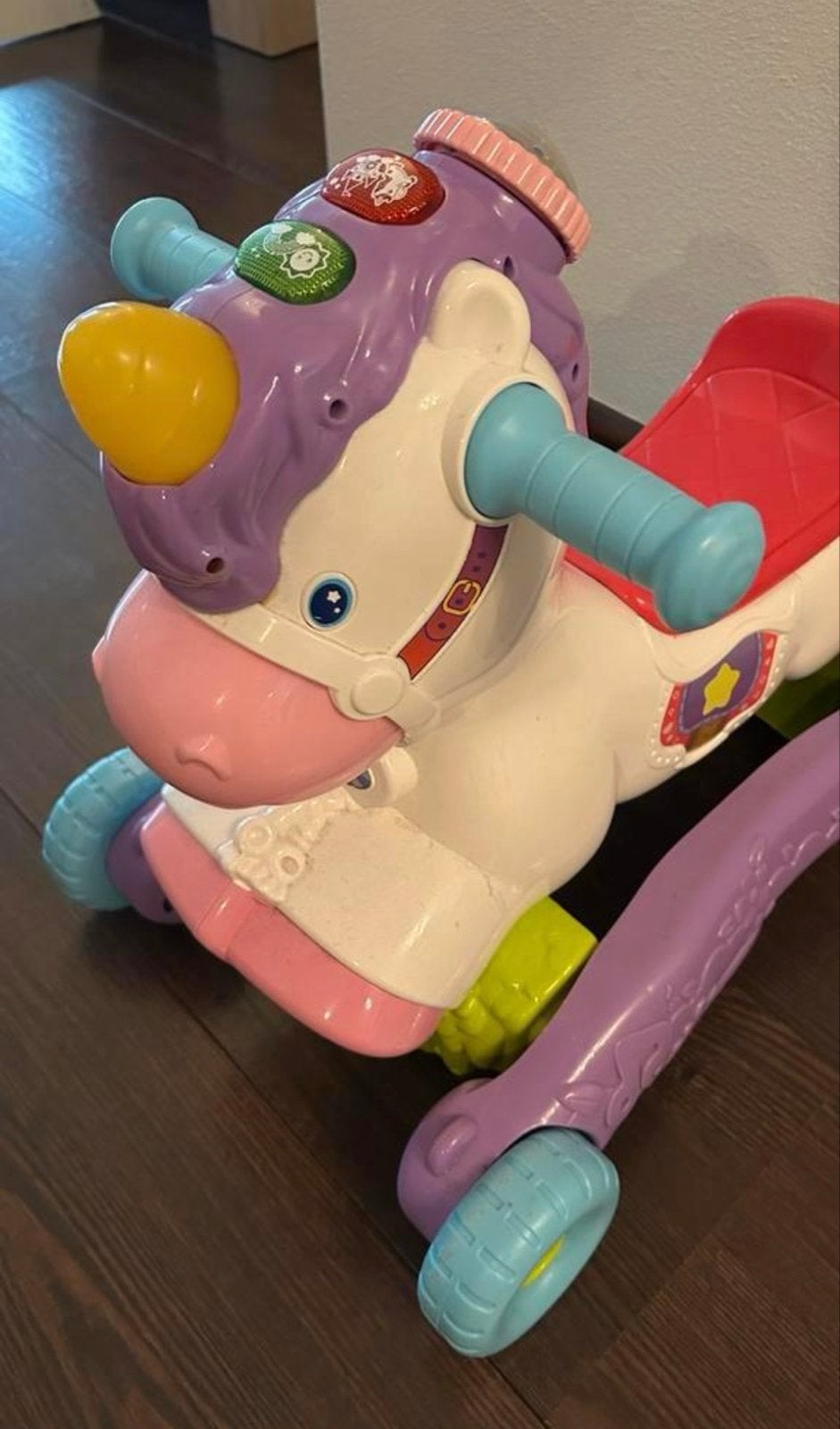 VTech Eenhoorn 3-in-1 Speel & Groei Eenhoorn, Ophalen, Gebruikt, Overige typen, Met licht