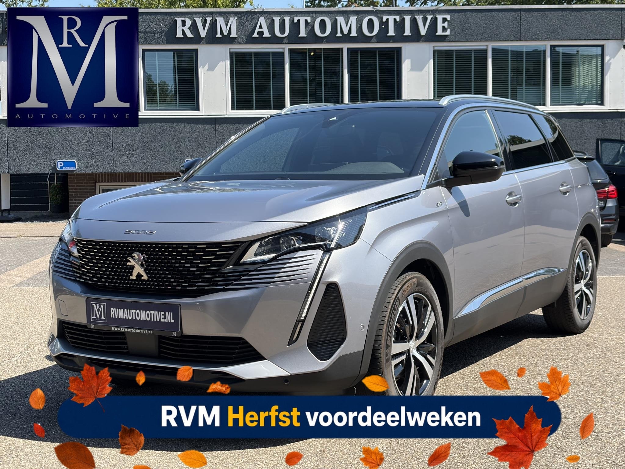 Peugeot 5008 1.2 Hybrid 136 GT VAN:33.900,- VOOR:29.877,- UW, 136 pk, Gebruikt, Euro 6, 1199 cc