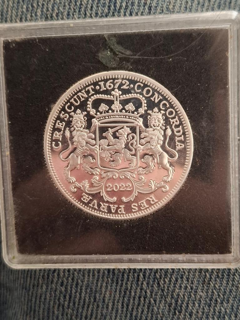 Zilveren Herdenkingsmunt Rampjaar 1672-2022, Koningin Beatrix, Zilver, Losse munt, Overige waardes