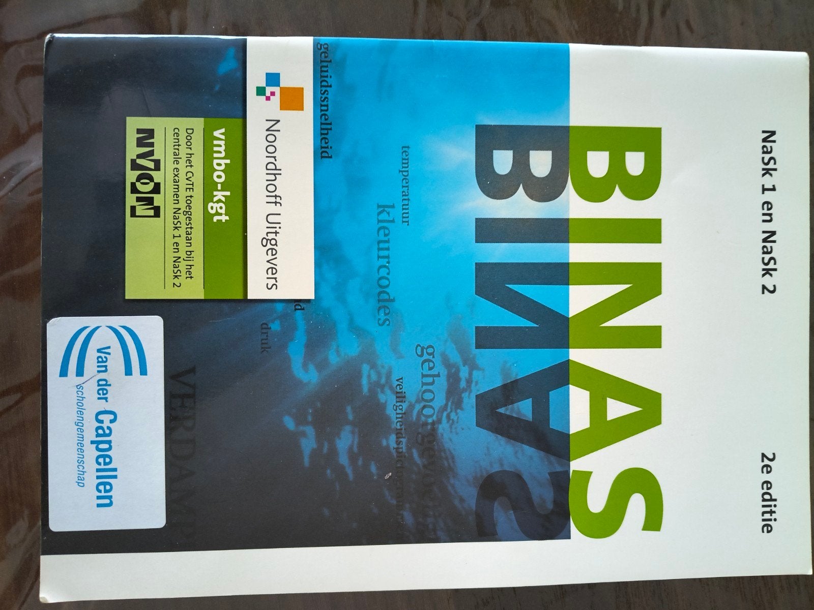 BINAS Nask 1 en Nask 2 VMBO KGT Examen Editie, Ophalen, Zo goed als nieuw, VMBO, Noordhoff Uitgevers