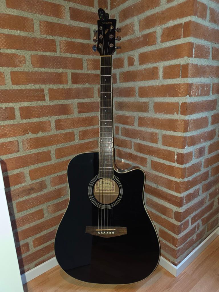 Ibanez PF15ECE, Ophalen of Verzenden, Gebruikt, Western- of Steelstringgitaar