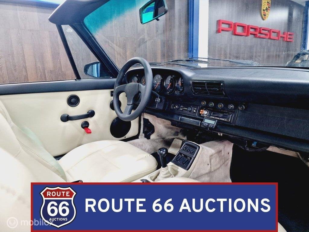 Porsche 911 Carrera 4 | 1990 | Route 66 Auctions, Overige carrosserieën, Zwart, Bedrijf, Porsche